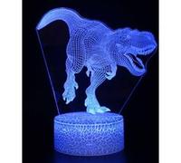 Lampe 3D Tactile Veilleuses Enfant 7 Couleurs avec Telecommande - Dinosaure #1087 G