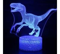 Lampe 3D Tactile Veilleuses Enfant 7 Couleurs avec Telecommande - Dinosaure #25 G