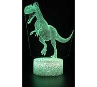 Lampe 3D Tactile Veilleuses Enfant 7 Couleurs avec Telecommande - Dinosaure #750 G