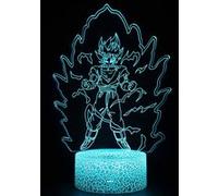 Lampe 3D Tactile Veilleuses Enfant 7 Couleurs avec Telecommande - Dragon Ball #1569 G