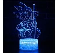 Lampe 3D Tactile Veilleuses Enfant 7 Couleurs avec Telecommande - Dragon Ball #81