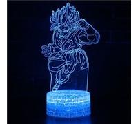 Lampe 3D Tactile Veilleuses Enfant 7 Couleurs avec Telecommande - Dragon Ball #82 G