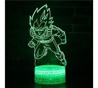 Lampe 3D Tactile Veilleuses Enfant 7 Couleurs avec Telecommande - Dragon Ball #83 G