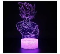 Lampe 3D Tactile Veilleuses Enfant 7 Couleurs avec Telecommande - Dragon Ball #88 G