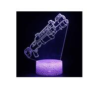 Lampe 3D Tactile Veilleuses Enfant 7 Couleurs avec Telecommande - Fortnite #1448 G