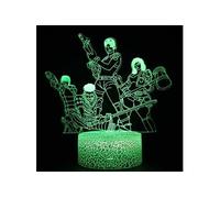Lampe 3D Tactile Veilleuses Enfant 7 Couleurs avec Telecommande - Fortnite #1449
