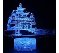 Lampe 3D Tactile Veilleuses Enfant 7 Couleurs avec Telecommande - Immeuble #1574 G