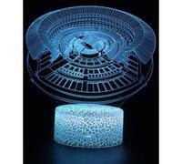 Lampe 3D Tactile Veilleuses Enfant 7 Couleurs avec Telecommande - Immeuble #330 G