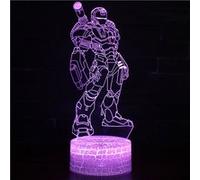 Lampe 3D Tactile Veilleuses Enfant 7 Couleurs avec Telecommande - Iron man #211 G