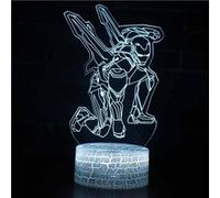 Lampe 3D Tactile Veilleuses Enfant 7 Couleurs avec Telecommande - Iron man #214 G