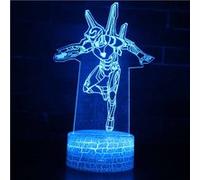 Lampe 3D Tactile Veilleuses Enfant 7 Couleurs avec Telecommande - Iron man #215