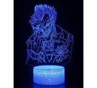 Lampe 3D Tactile Veilleuses Enfant 7 Couleurs avec Telecommande - JOKER #1150 G