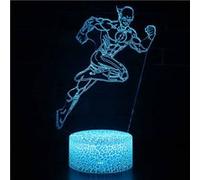 Lampe 3D Tactile Veilleuses Enfant 7 Couleurs avec Telecommande - Justice League #228