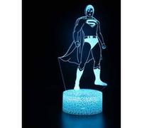 Lampe 3D Tactile Veilleuses Enfant 7 Couleurs avec Telecommande - Justice League #809 G