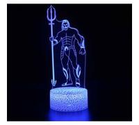 Lampe 3D Tactile Veilleuses Enfant 7 Couleurs avec Telecommande - Justice League #825