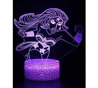 Lampe 3D Tactile Veilleuses Enfant 7 Couleurs avec Telecommande - Justice League #922 G