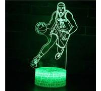 Lampe 3D Tactile Veilleuses Enfant 7 Couleurs avec Telecommande - Kevin Durant #719 G