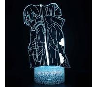 Lampe 3D Tactile Veilleuses Enfant 7 Couleurs avec Telecommande - Naruto #1208 G