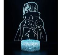 Lampe 3D Tactile Veilleuses Enfant 7 Couleurs avec Telecommande - Naruto #1302 G