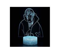 Lampe 3D Tactile Veilleuses Enfant 7 Couleurs avec Telecommande - Naruto #1303