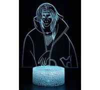 Lampe 3D Tactile Veilleuses Enfant 7 Couleurs avec Telecommande - Naruto #1303 G