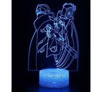 Lampe 3D Tactile Veilleuses Enfant 7 Couleurs avec Telecommande - Naruto #1304 G