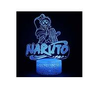 Lampe 3D Tactile Veilleuses Enfant 7 Couleurs avec Telecommande - Naruto #1671