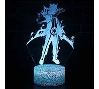 Lampe 3D Tactile Veilleuses Enfant 7 Couleurs avec Telecommande - Naruto #171 G