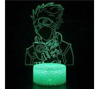 Lampe 3D Tactile Veilleuses Enfant 7 Couleurs avec Telecommande - Naruto #172 G