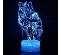 Lampe 3D Tactile Veilleuses Enfant 7 Couleurs avec Telecommande - Naruto #175 G