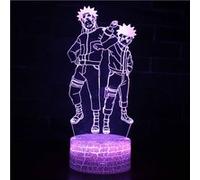 Lampe 3D Tactile Veilleuses Enfant 7 Couleurs avec Telecommande - Naruto #176 G