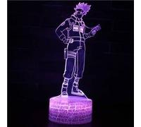 Lampe 3D Tactile Veilleuses Enfant 7 Couleurs avec Telecommande - Naruto #177 G