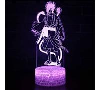 Lampe 3D Tactile Veilleuses Enfant 7 Couleurs avec Telecommande - Naruto #258 G