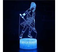Lampe 3D Tactile Veilleuses Enfant 7 Couleurs avec Telecommande - Naruto #264 G