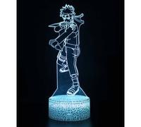 Lampe 3D Tactile Veilleuses Enfant 7 Couleurs avec Telecommande - Naruto #960 G