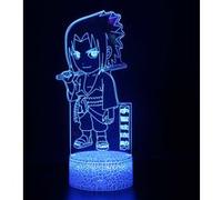 Lampe 3D Tactile Veilleuses Enfant 7 Couleurs avec Telecommande - Naruto #961 G