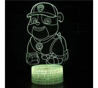 Lampe 3D Tactile Veilleuses Enfant 7 Couleurs avec Telecommande - PAW Patrol #615