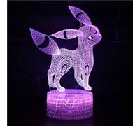 Lampe 3D Tactile Veilleuses Enfant 7 Couleurs avec Telecommande - Pokemon #140 G