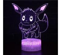 Lampe 3D Tactile Veilleuses Enfant 7 Couleurs avec Telecommande - Pokemon #141 G
