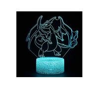 Lampe 3D Tactile Veilleuses Enfant 7 Couleurs avec Telecommande - Pokemon #1495