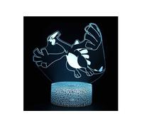 Lampe 3D Tactile Veilleuses Enfant 7 Couleurs avec Telecommande - Pokemon #1496