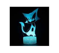 Lampe 3D Tactile Veilleuses Enfant 7 Couleurs avec Telecommande - Pokemon #1501