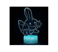 Lampe 3D Tactile Veilleuses Enfant 7 Couleurs avec Telecommande - Pokemon #1505