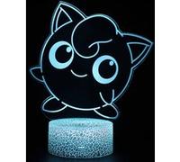 Lampe 3D Tactile Veilleuses Enfant 7 Couleurs avec Telecommande - Pokemon #1509 G