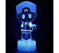 Lampe 3D Tactile Veilleuses Enfant 7 Couleurs avec Telecommande - Pokemon #1510 G
