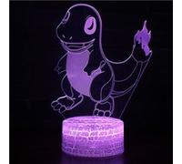 Lampe 3D Tactile Veilleuses Enfant 7 Couleurs avec Telecommande - Pokemon #49 G