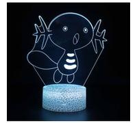 Lampe 3D Tactile Veilleuses Enfant 7 Couleurs avec Telecommande - Pokemon #834 G