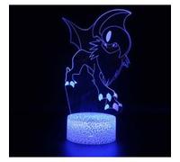 Lampe 3D Tactile Veilleuses Enfant 7 Couleurs avec Telecommande - Pokemon #838 G