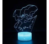 Lampe 3D Tactile Veilleuses Enfant 7 Couleurs avec Telecommande - Pokemon #840 G