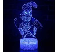 Lampe 3D Tactile Veilleuses Enfant 7 Couleurs avec Telecommande - Spiderman #231